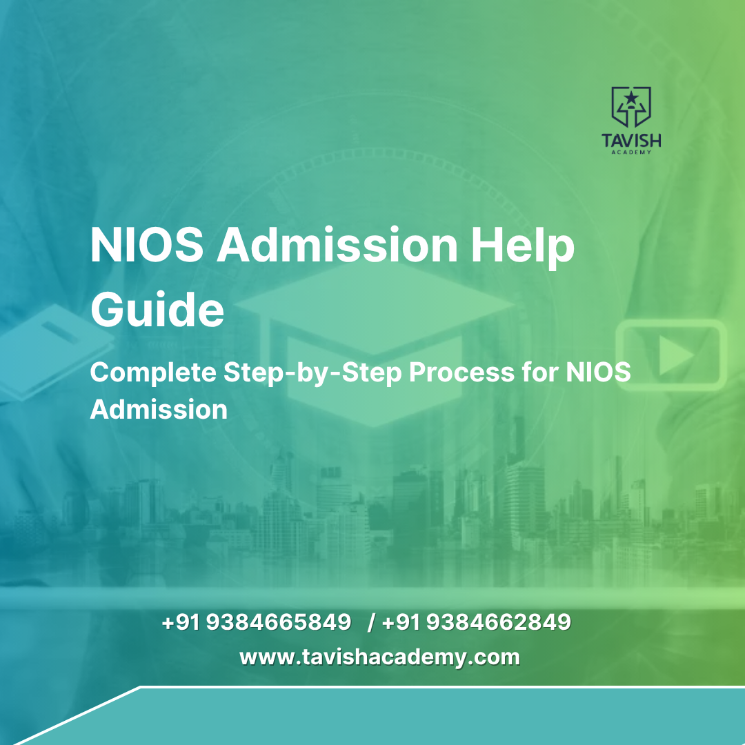 NIOS Admission Help Guide