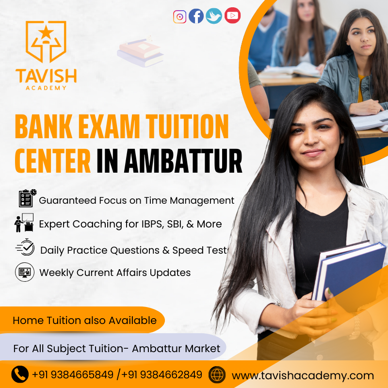 Bank Exam Class In Ambattur